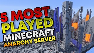 5 Most Played Minecraft Anarchy Servers [upl. by Bernhard]