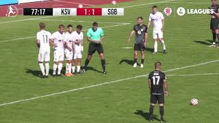 Highlights KSV Hessen Kassel  SG Barockstadt [upl. by Odrawde]