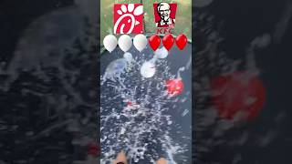 Which Is Better ChickfilA Or KFC🎈🍗shorts asmr [upl. by Paulina864]