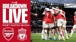 REACTION  Premier League Arsenal 31 Liverpool  The Breakdown Live [upl. by Aes905]