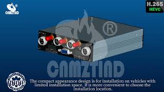 2423 Commercial Vehicle MobileDVR Independent Design with Patented Technology Appearance Design [upl. by Riay]