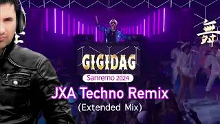 Gigi DAgostino  Sanremo 2024 JXA Techno Remix Extended MIX [upl. by Iredale]