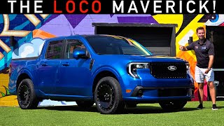 2025 Ford Maverick Lobo  The Most LOCO Compact Performance Pickup [upl. by Esinert]