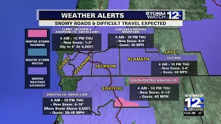 Wednesday December 7th Overnight Weather [upl. by Eatnahs]