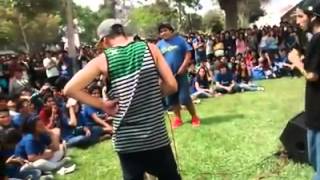 MORDEKAI KLIBRE vs GASPER FOX  Batallas PUCP 2014 FREESTYLE PERUANO [upl. by Perrin770]