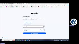 Resetting OneFile passwords [upl. by Heurlin]