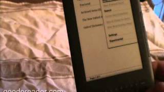 Review of the Amazon Kindle Graphite WIFI Ediiton [upl. by Odlo941]