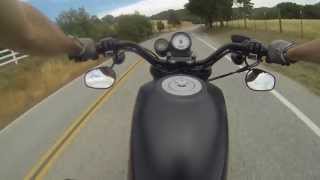 2012 HarleyDavidson XR1200 from the Riders Seat GoPro Hero 3 [upl. by Andros834]