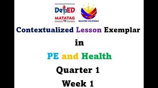 Lesson Exemplar  Daily Lesson Log PE and Health 7 Quarter 1 Week 1 Free for download [upl. by Sirromaj]