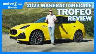 2023 Maserati Grecale Trofeo Review  True Trident SUV [upl. by Tlevesoor]