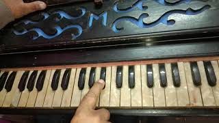 Lag Ja Gale  woh Kaun Thi  Harmonium Tutorial  Piano keyboard Tutorial [upl. by Allina]