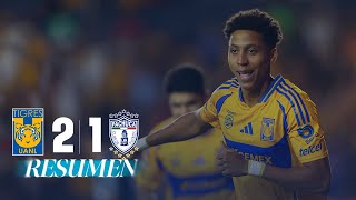 TIGRES 21 PACHUCA J14  OZZIEL le da la VICTORIA a los INCOMPARABLES [upl. by Reginald]