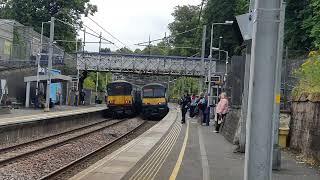 320313 Arrives into Cambuslang as 318257 Departs [upl. by Marchall]