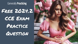 FREE RACGP CCE Exam Practice Question  20242 CCE LS2Q2 [upl. by Kcirdde]