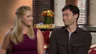 Amy Schumer amp Bill Hader Interview  Trainwreck [upl. by Ariella]