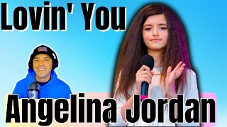 FIRST TIME REACTING TO  ANGELINA JORDAN quotLOVIN YOUquot [upl. by Dona]