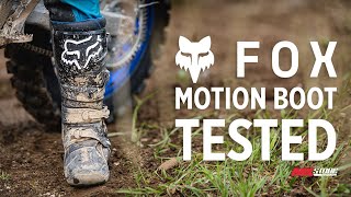 Fox Motion Boots  Ride Review  MXstore [upl. by Adamski745]