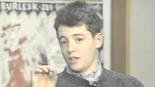 Classic Clips Matthew Broderick 1985 [upl. by Nnylecoj]