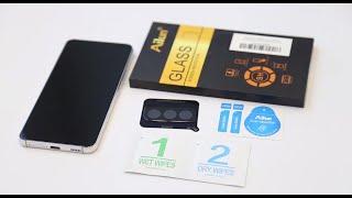 Ailun How to install lens protector on Galaxy S22 Galaxy S22 Plus [upl. by Simonetta]