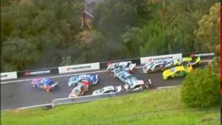 Ambrose and Murphy huge Bathurst Crash [upl. by Norrabal]