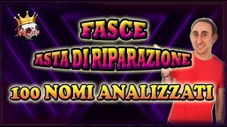 100 NOMI PER L ASTA DI RIPARAZIONE DIVISI PER FASCE E RANKING  TROVI TUTTO SU FANTALAB [upl. by Atirat]