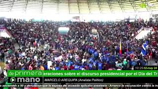 Discurso presidencial por el Día del Trabajador [upl. by Goggin]