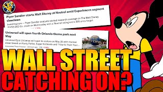 Wall Street Worried About Future of Disney Dominance  Disney Stock  DIS Stock  Disney Parks [upl. by Swayder]