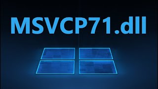 Как исправить ошибку отсутствия файла MSVCP71dll в Windows 11107 [upl. by Esilanna997]