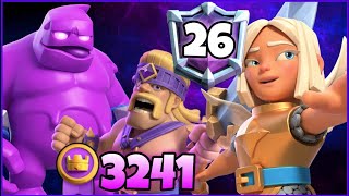 Top 26 with Elixir Golem Deck [upl. by Marco]