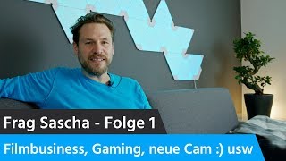 Frag Sascha Folge 1  Einstieg ins Filmbusiness neue Kamera und was kommt als nächstes [upl. by Mccutcheon823]