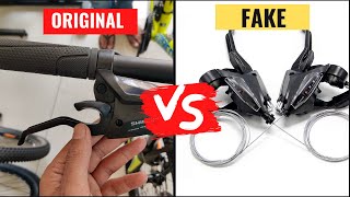 How to Spot a FAKE SHIMANO Gear  Original vs Fake SHIMANO  Fake Shimano GearShimano Gear Shifter [upl. by Oirad916]