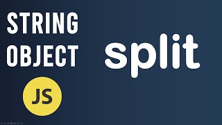 split Method  String Object In JavaScript [upl. by Attaynek737]