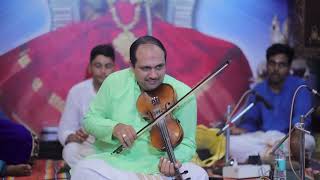 Pritishs Mridangam Concert Part 1 with Violinist Dr Badri Narayanan Shri VedaVyasa Tapovanam 2024 [upl. by Kired]