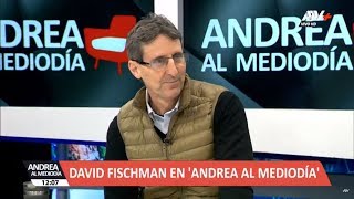 David Fischman en Andrea al Mediodía  Programa del 9 de Octubre de 2018 [upl. by Areemas]