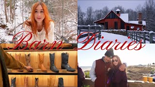 The barn cottage diaries Weekly cozy vlog  A trip to Charleston amp back home in time for a blizzard [upl. by Schlessel]