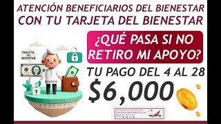 ¿Es necesario retirar todo el dinero de mi Tarjeta del Bienestar [upl. by Rivkah]