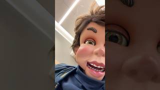 When your ventriloquist dummy secretly takes your phone 😏 YouTubeCreatorCommunity jasperthedoll [upl. by Randall]