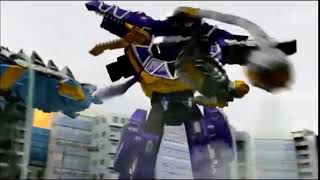 Power Rangers Dino Charge Spino Charge Megazord Ankylo Pachy [upl. by Leahcym]