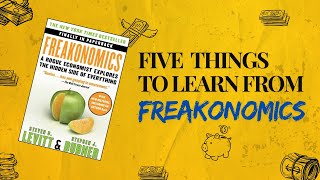 Top 5 things to learn from Freakonomics [upl. by Ahsikad]