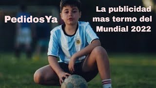 PEDIDOSYA Mundial 2022 ⚽ Juanse Dalma Maradona y el Papu Publicidad Argentina 2022 [upl. by Monika724]