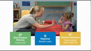 Discrete Trial Teaching  Autism Therapy Video [upl. by Arrik]