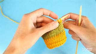 How to Weave In Ends as You Knit Any Knitting Style [upl. by Anselm]