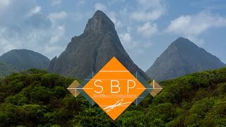 The Pitons of St Lucia  Time Lapse 4K UHD [upl. by Youlton]