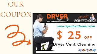 Dryer Duct Cleaners Houston Texas  httpsdryerductcleanerscom [upl. by Luella]