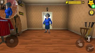 Scary teacher 3d chapter 1 Android Gameplay [upl. by Anoirtac370]