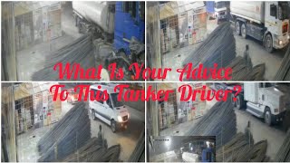 What Is Your Advice To This Tanker Driver driverstoday driving tankers tankertruck [upl. by Teufert]