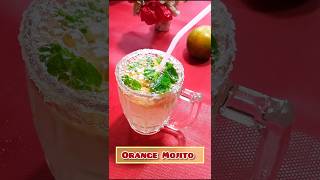 The Best Orange Mojito Recipe by Homes Cooking mojito mocktail recipe shorts trending [upl. by Ajnot]