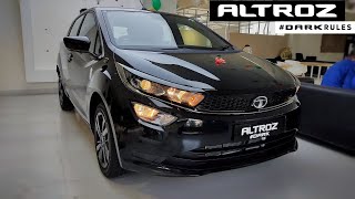 Tata Altroz Dark Edition🔥 XZ Plus 2022 Detailed Review with on road price  Altroz Top Model♥️ [upl. by Debbee]