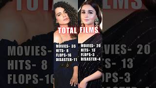 Kangana Ranaut VS Alia Bhatt Movies Boyfriends Net worth Awards Powerkanganaranaut aliabhatt [upl. by Etnovad]