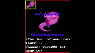 Rhabdophobia showcase  Roblox Undertale  Last Reset [upl. by Vincenta]